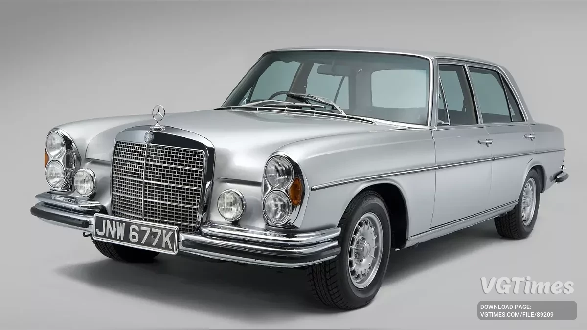 BeamNG.drive — Mercedes-Benz 300 SEL v4.85 (0.37.x)