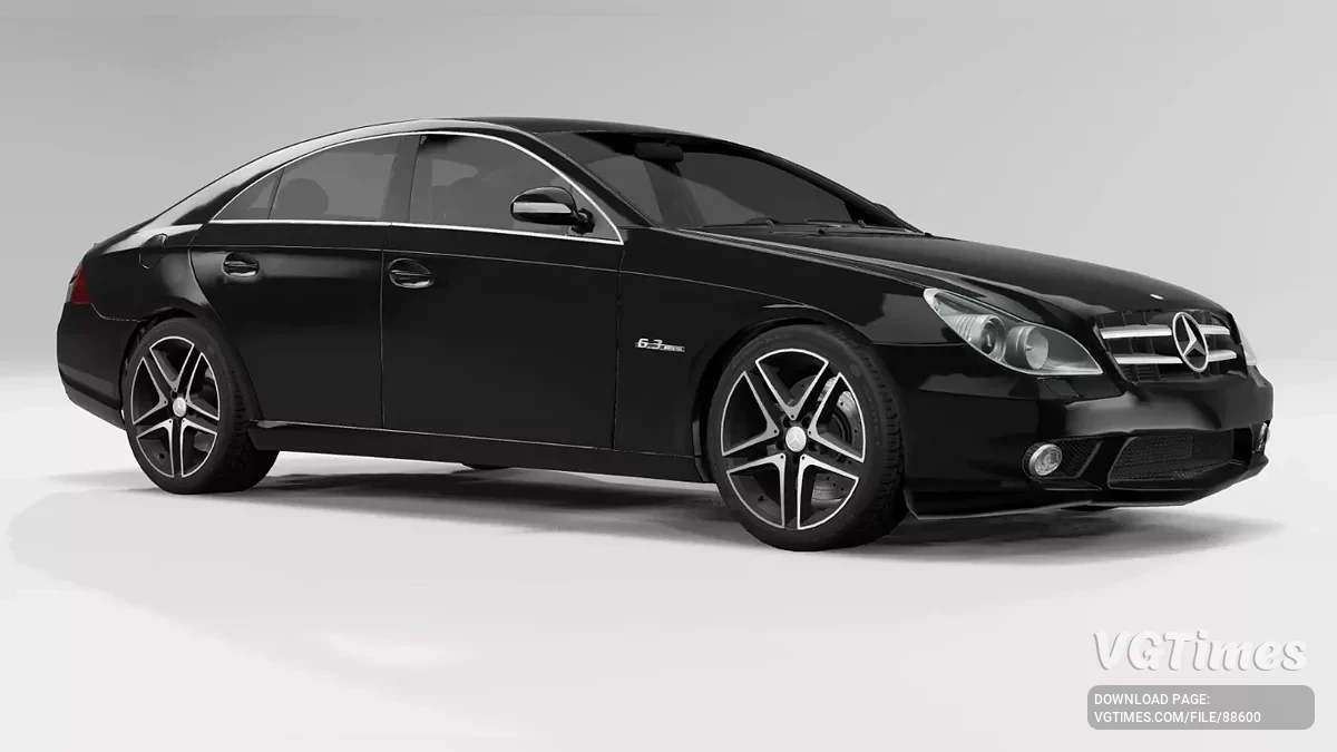 BeamNG.drive — Mercedes-Benz CLS W219 v4.80 (0.37.x)