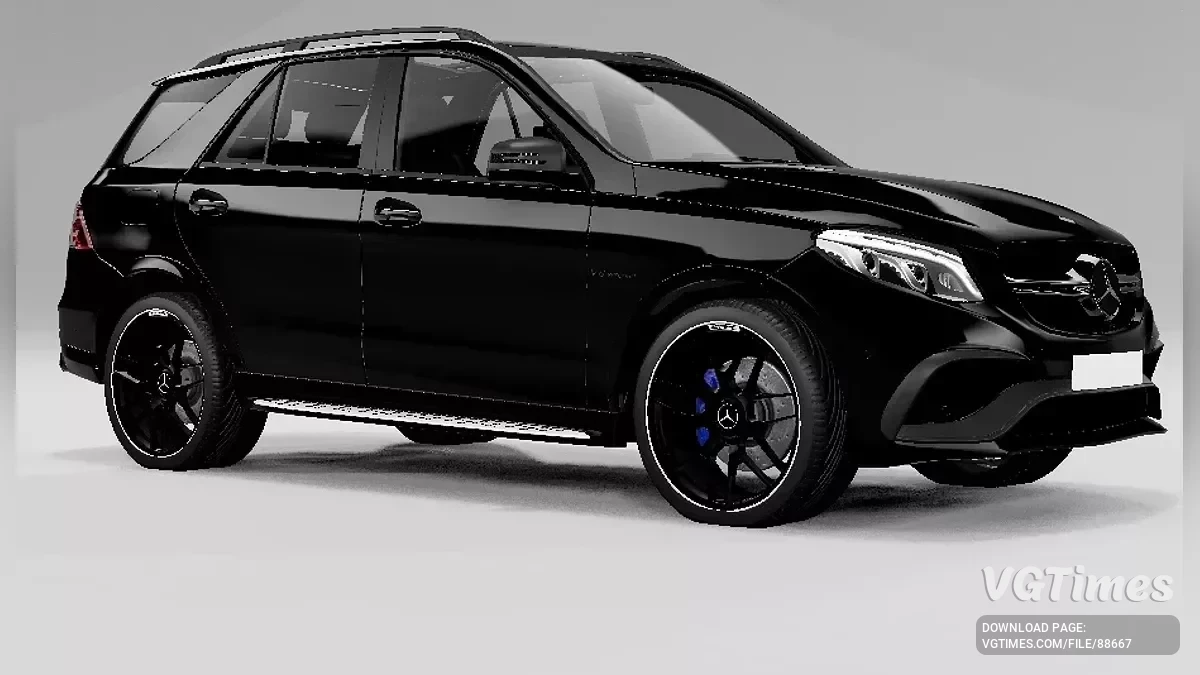 BeamNG.drive — Mercedes-Benz GLE W166 update (0.37.x)