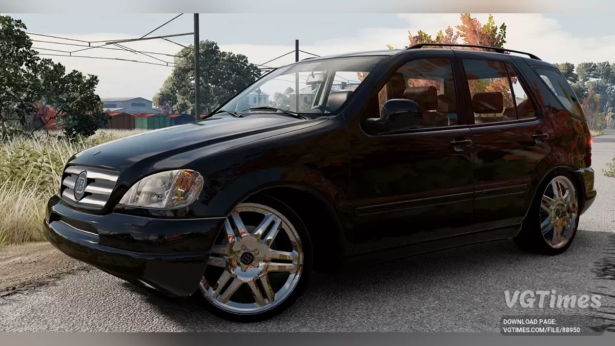 BeamNG.drive — Mercedes-Benz ML (W163) v4.30 (0.37.x)