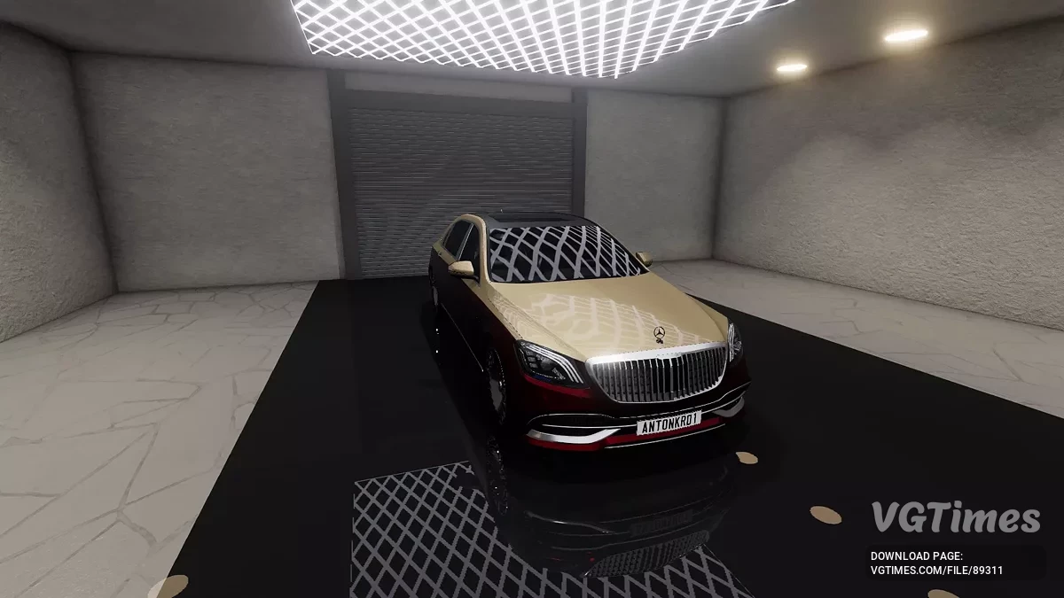 BeamNG.drive — Mercedes-Maybach X222 Long v2.0 (0.37.x)