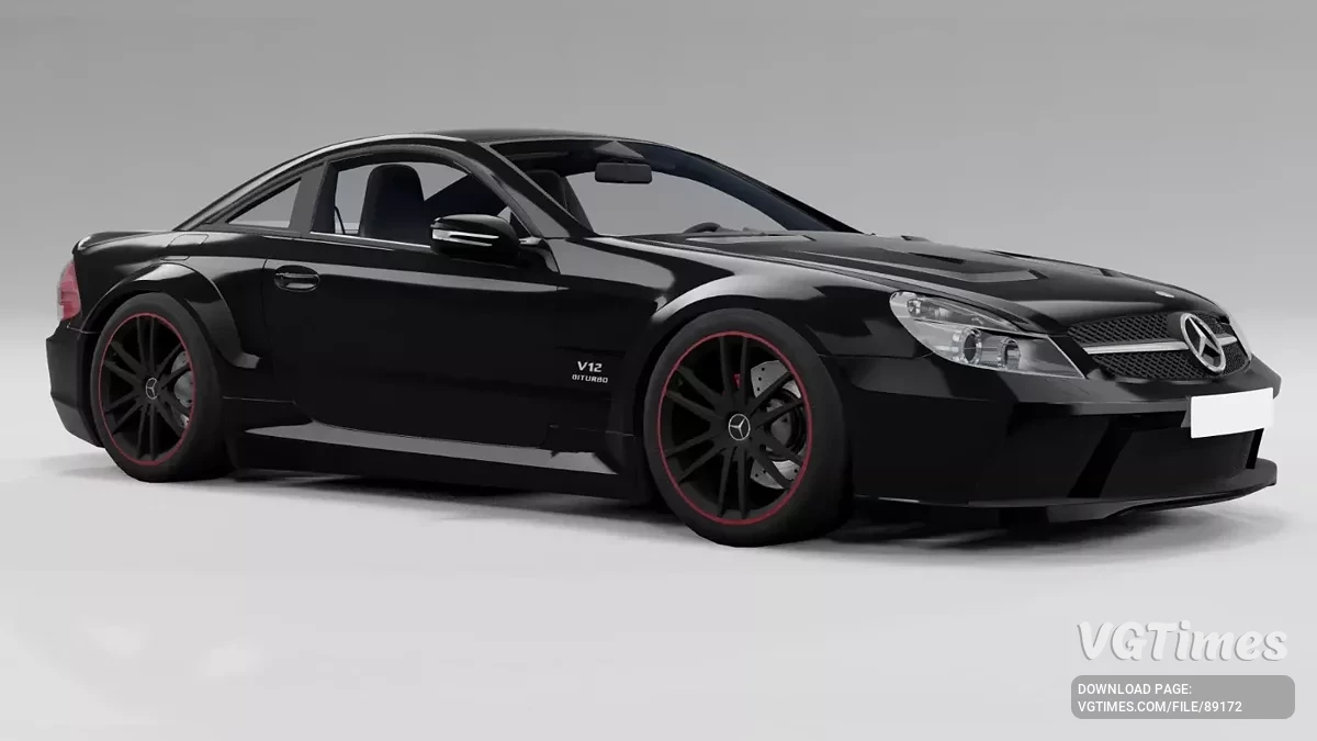BeamNG.drive — Mercedes SL 65 AMG Black v4.0 (0.37.x)