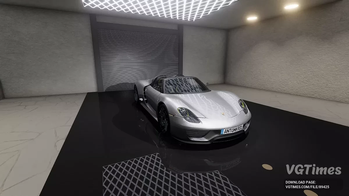 BeamNG.drive — Porsche 918 v2.1.3 (0.37.x)