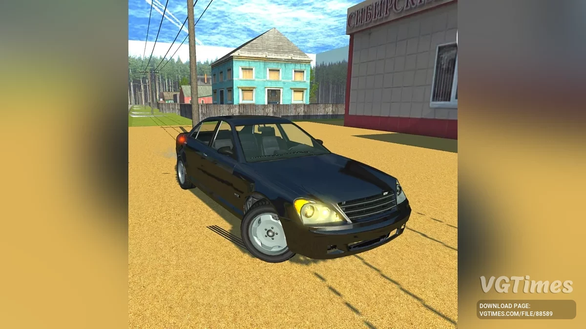 Simple Car Crash Physics Sim — Schafter из игры GTA 5