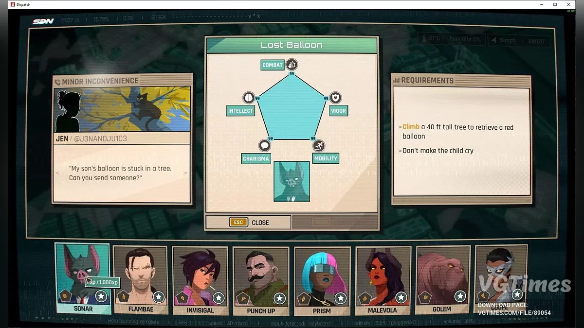 Dispatch — Таблица для Cheat Engine [V2]