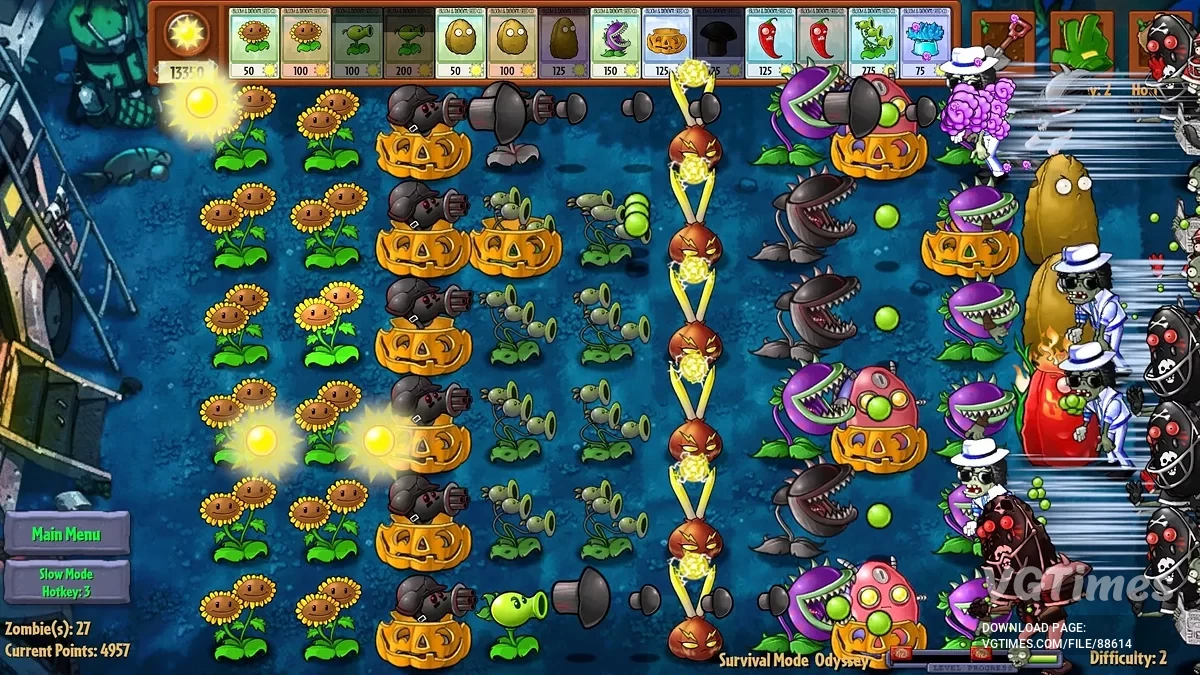 Plants vs. Zombies — Таблица для Cheat Engine (автоматический сбор солнышек и монет)