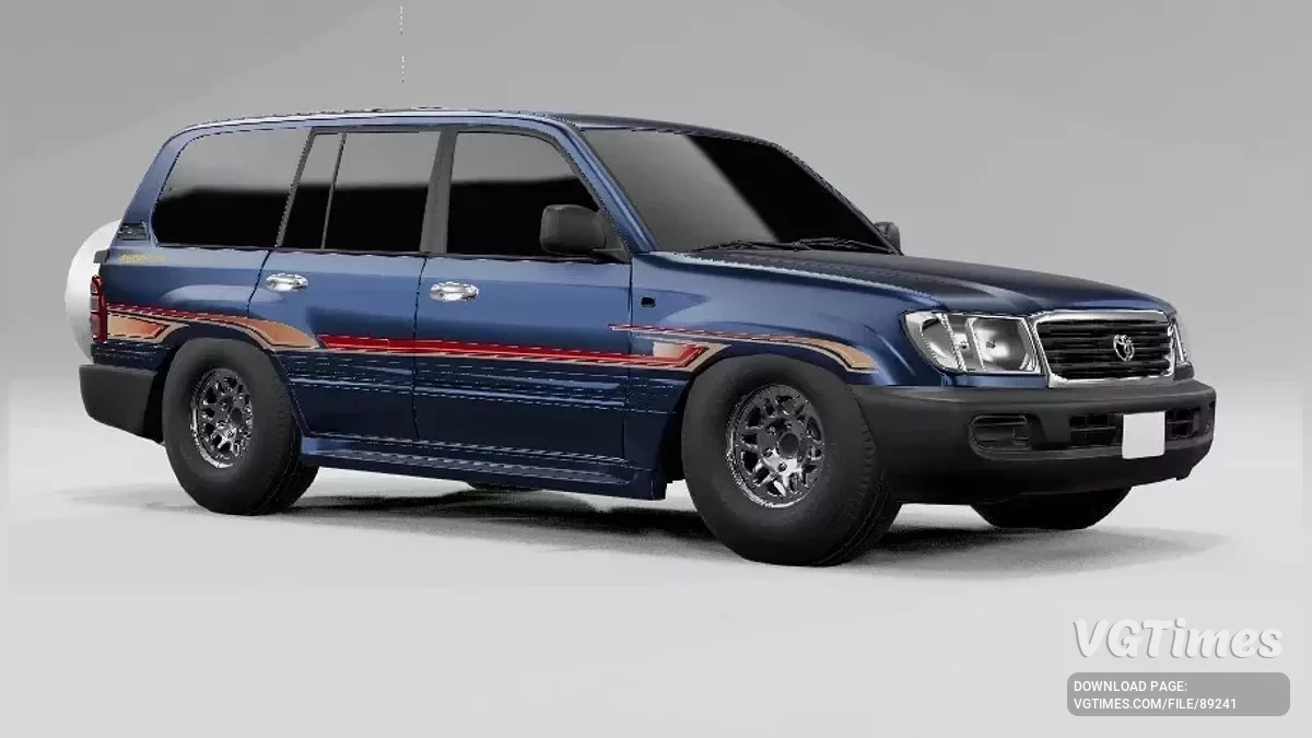 BeamNG.drive — Toyota Land Cruiser 100 v4.50 (0.37.x)