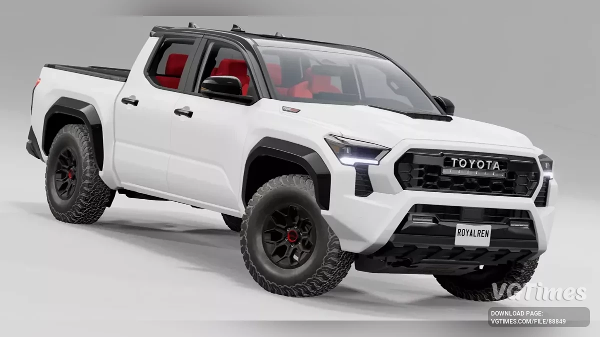 BeamNG.drive — Toyota Tacoma TRD Pro 2024 update (0.37.x)