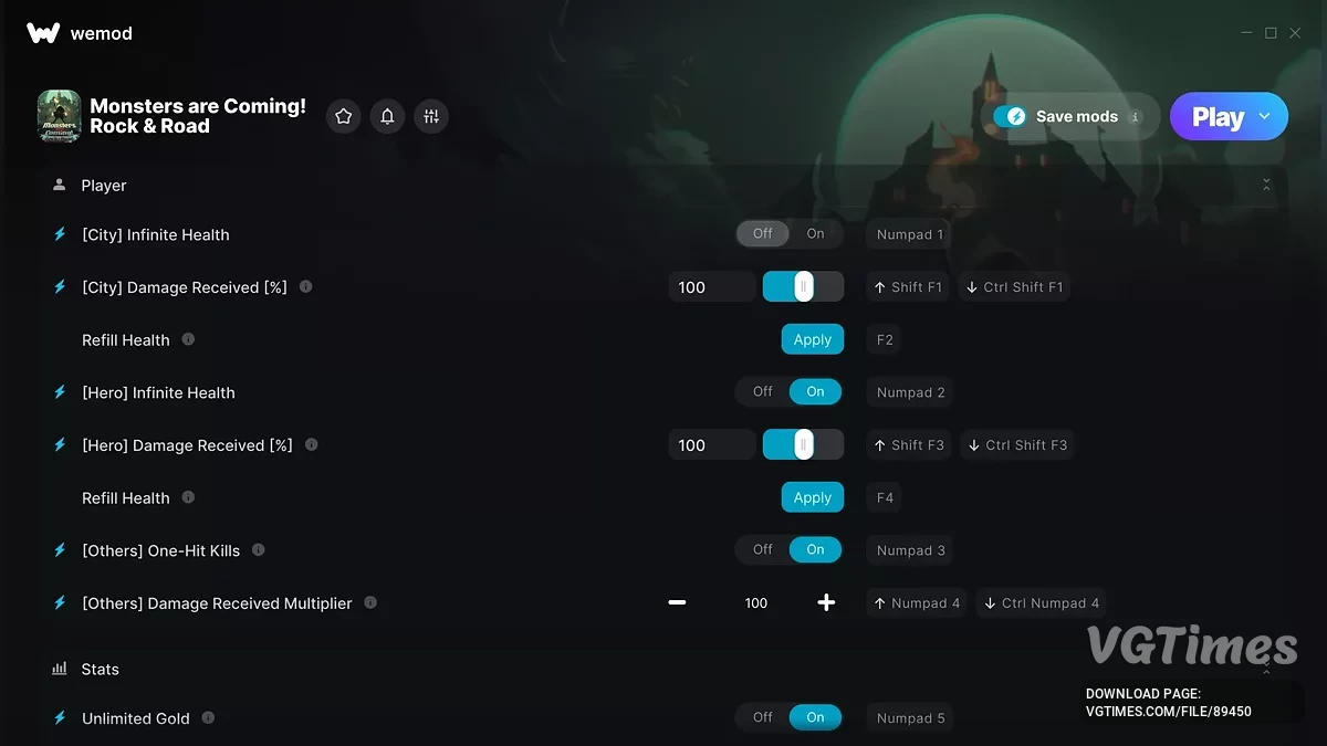 Monsters are Coming! Rock &amp; Road — Трейнер (+23)