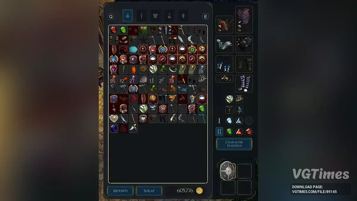 Sacred 2 Remaster — Уменьшенные иконки предметов