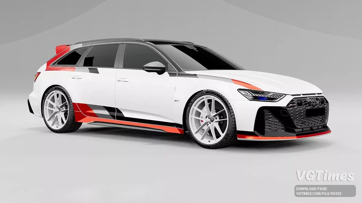 BeamNG.drive — Audi RS6 2013-2018 v2.0 (0.38.x)