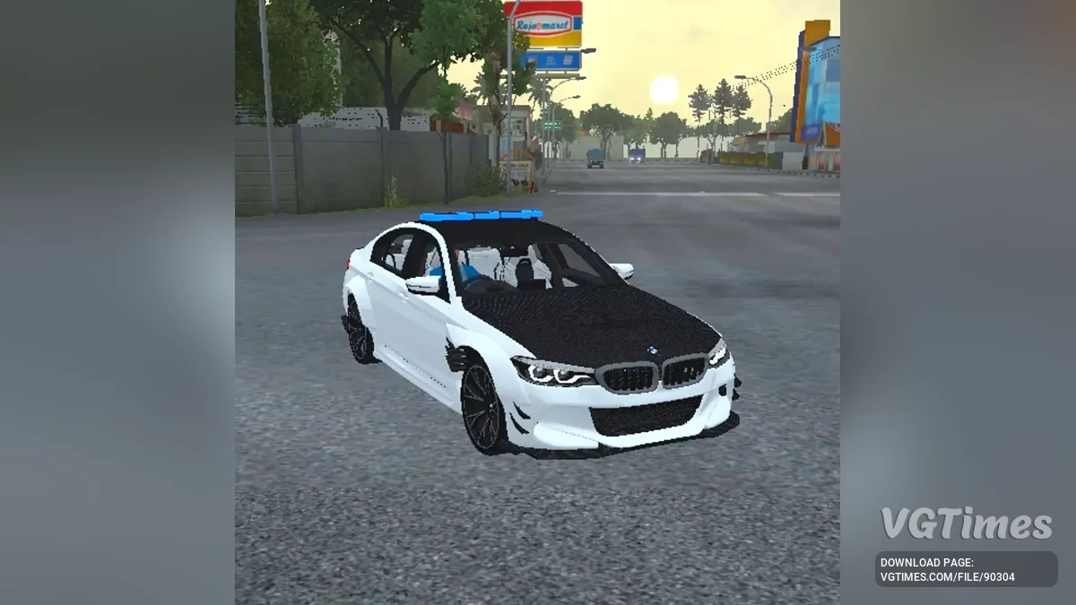 Bus Simulator Indonesia — BMW M5 F90 Police