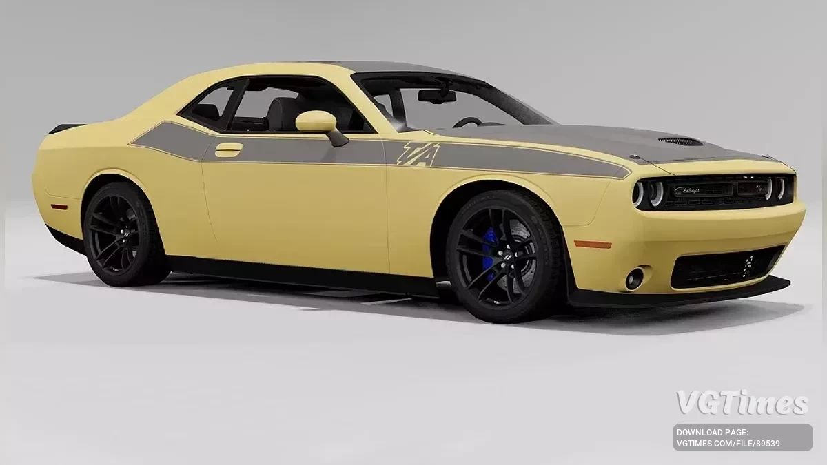 BeamNG.drive — Dodge Challenger Atlantis fixed (0.37.x)