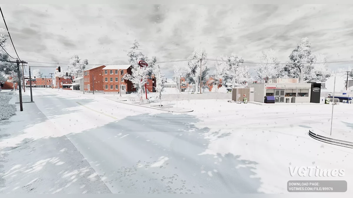 BeamNG.drive — East Coast Snowing v1.4 (0.38.x)
