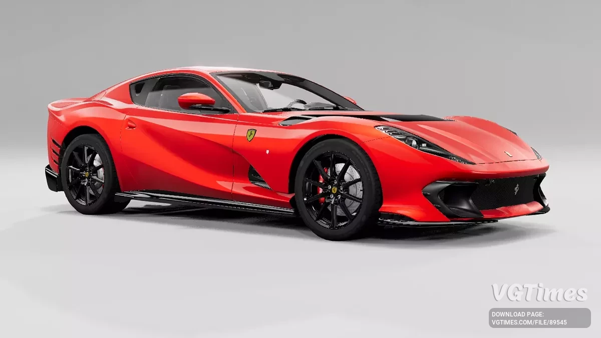 BeamNG.drive — Ferrari 812 Competizione v1.0 (0.37.x)