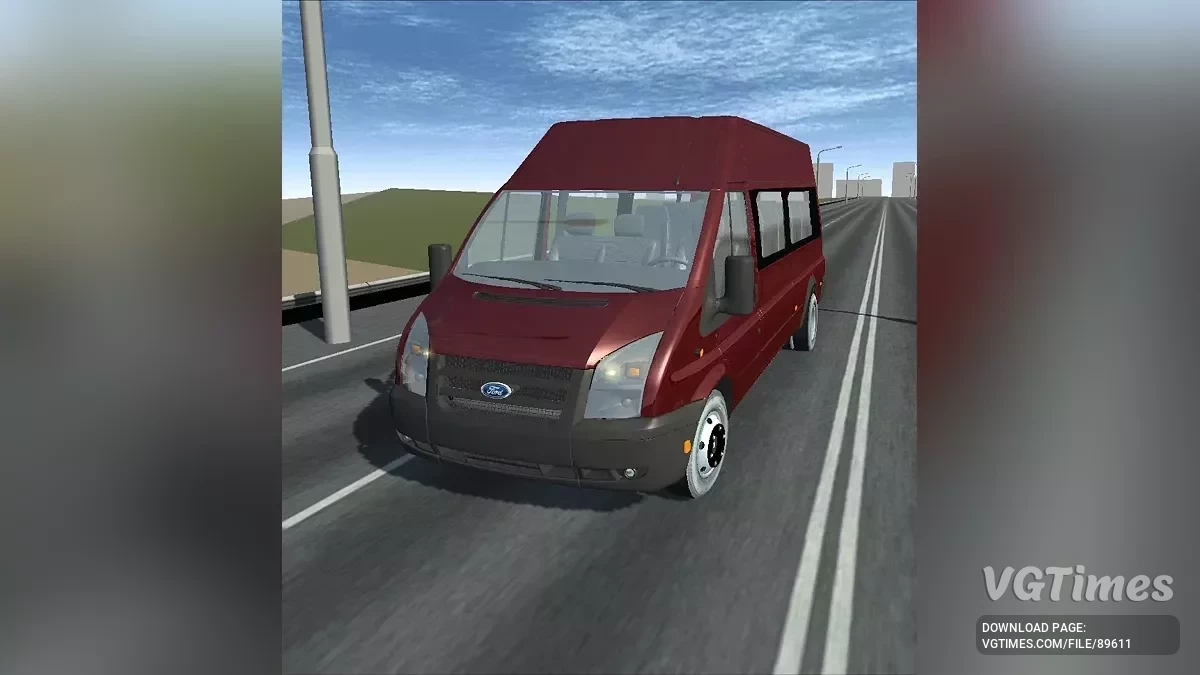 Not Simple Car Crash — Ford Transit Remaster