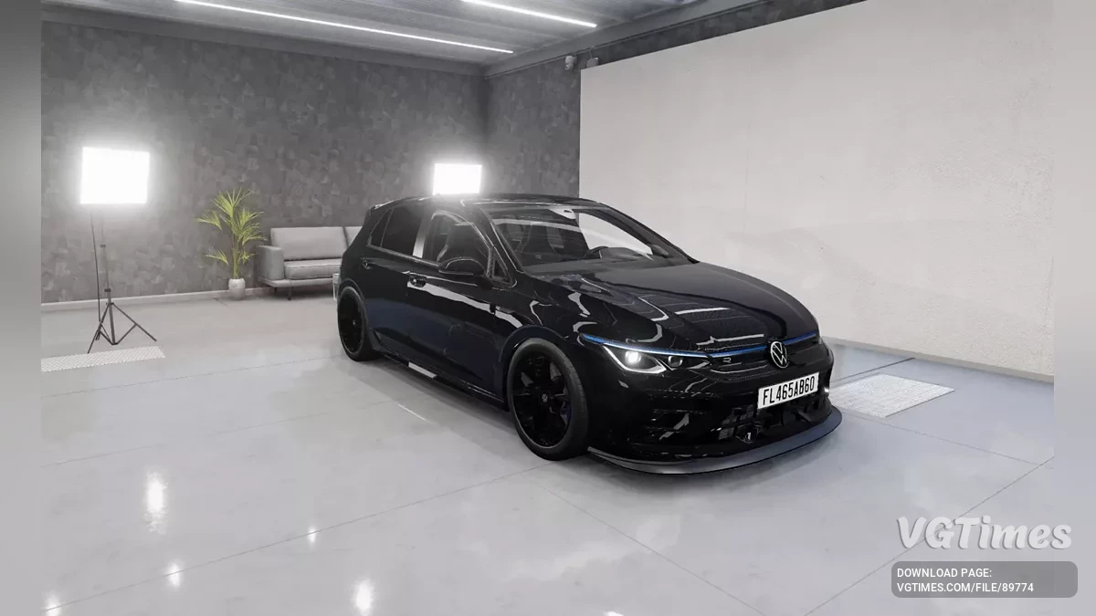 BeamNG.drive — Golf MK8 (remake sound) (0.37.x)