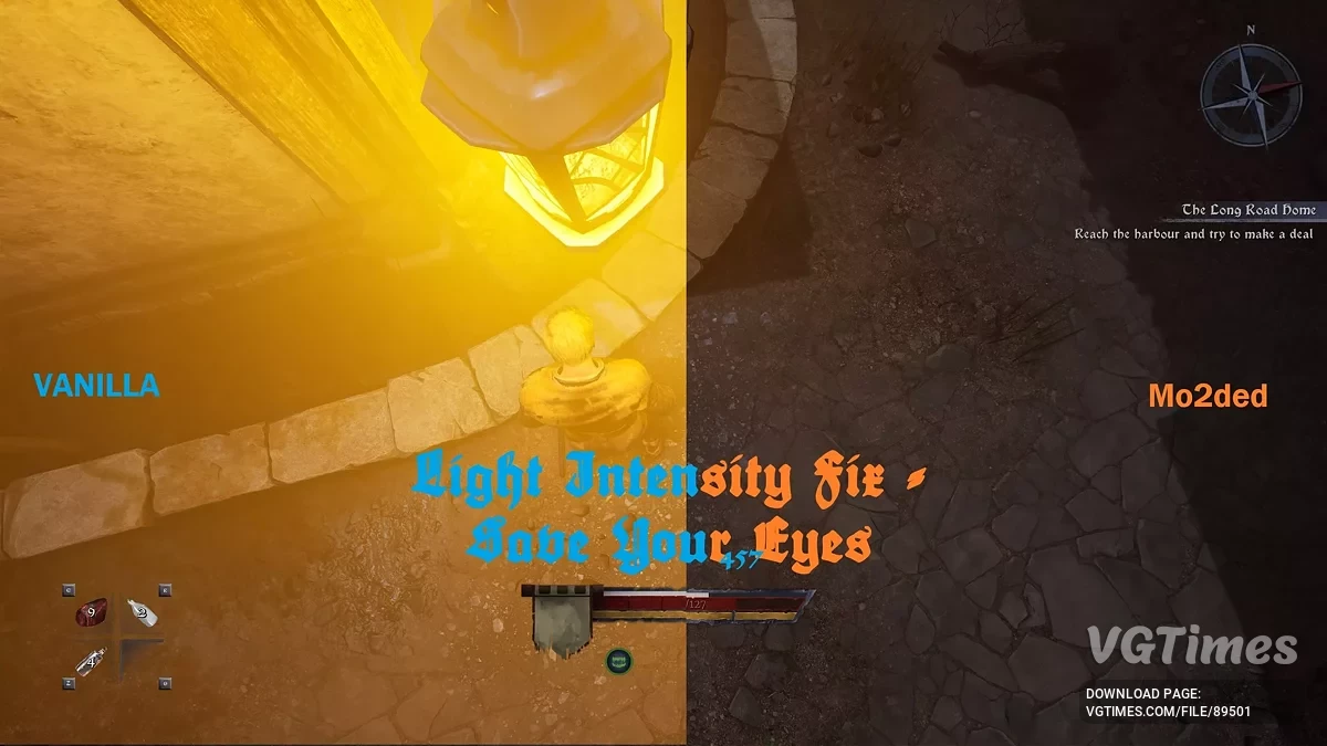 Of Ash and Steel — Исправление интенсивности освещения