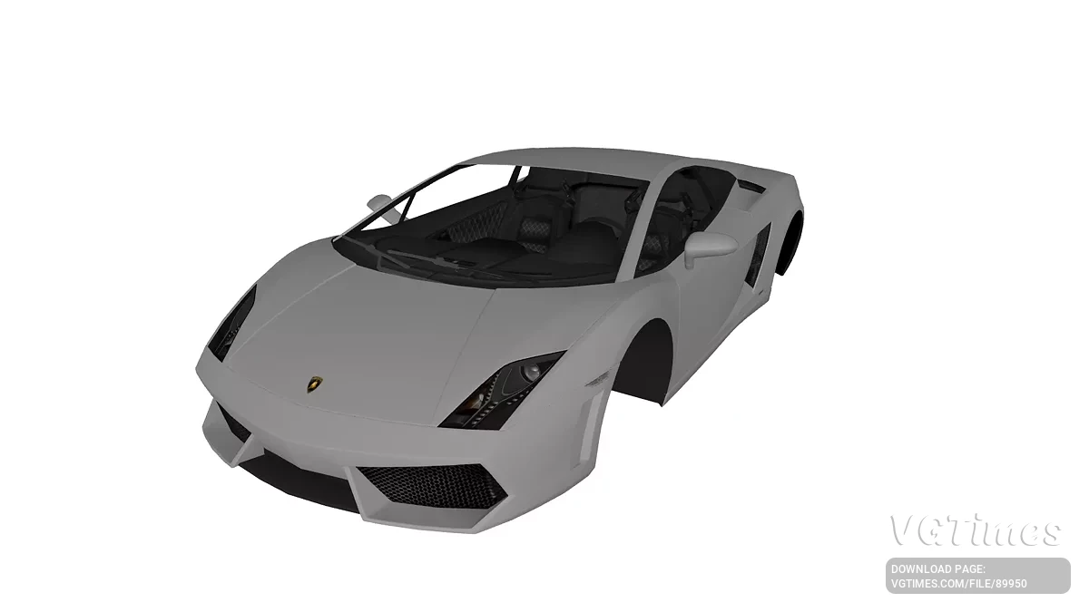 Simple Car Crash Physics Sim — Lamborghini Gallardo
