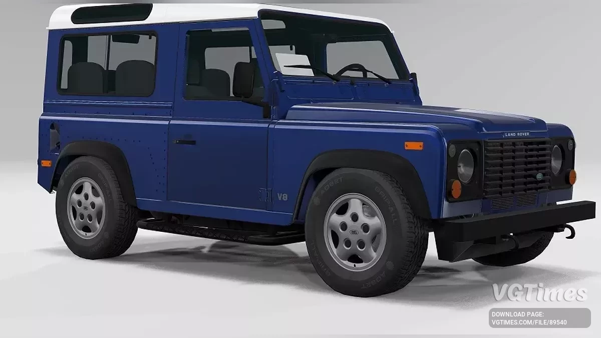 BeamNG.drive — Land Rover Defender 1990 (0.37.x)