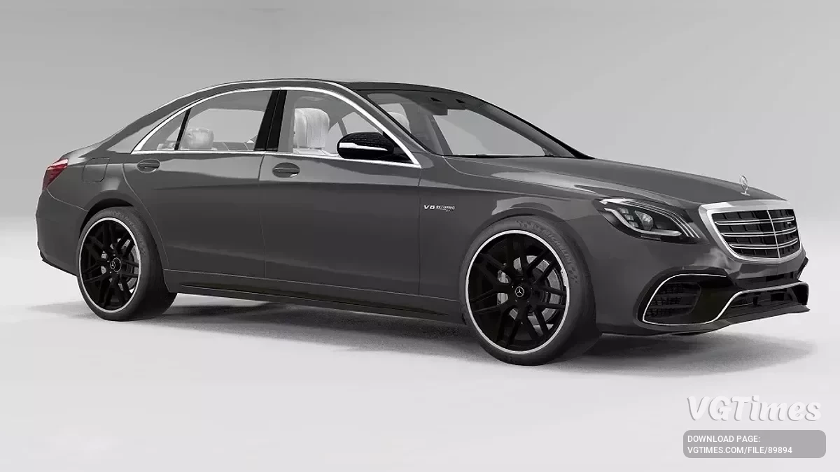 BeamNG.drive — Mercedes-AMG S 63 Lang (W222) 2017 (0.37.x)