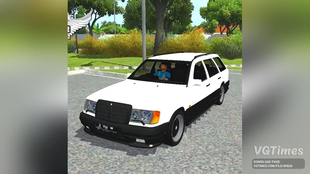 Bus Simulator Indonesia — Mercedes E300 hammer