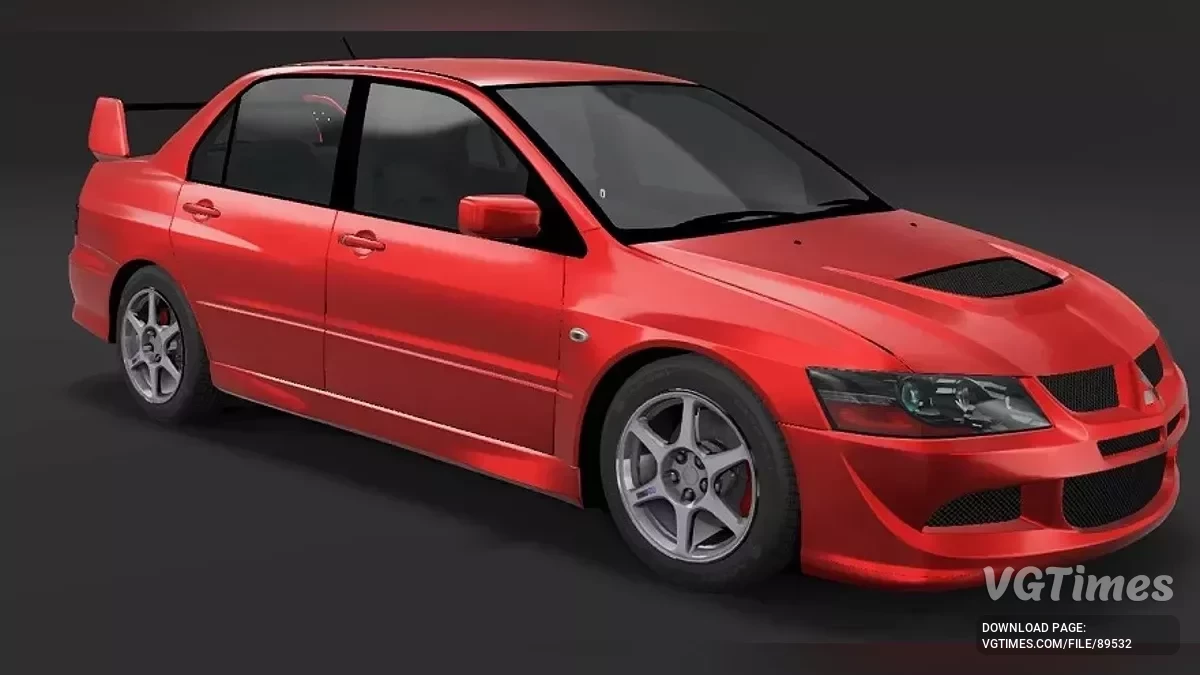 BeamNG.drive — Mitsubishi Lancer Evo VIII (0.37.x)