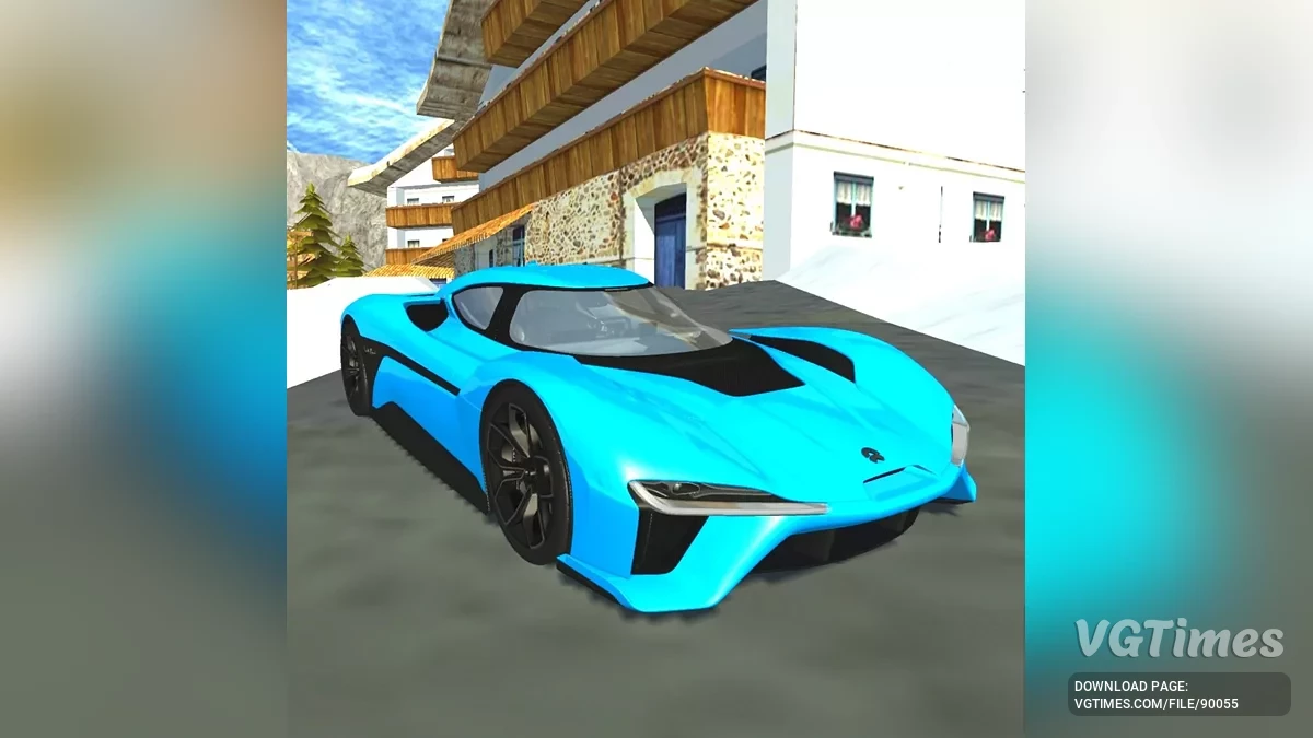 Simple Car Crash Physics Sim — NIO EP9