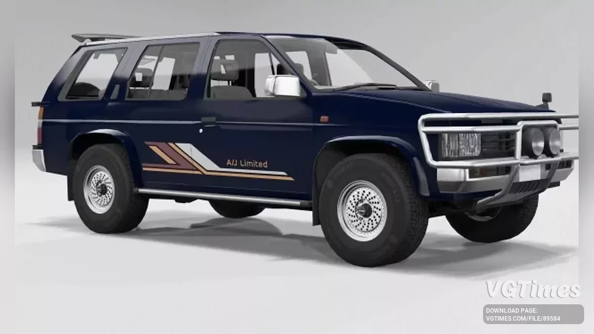 BeamNG.drive — Nissan Terrano WD21 v4.0 (0.37.x)