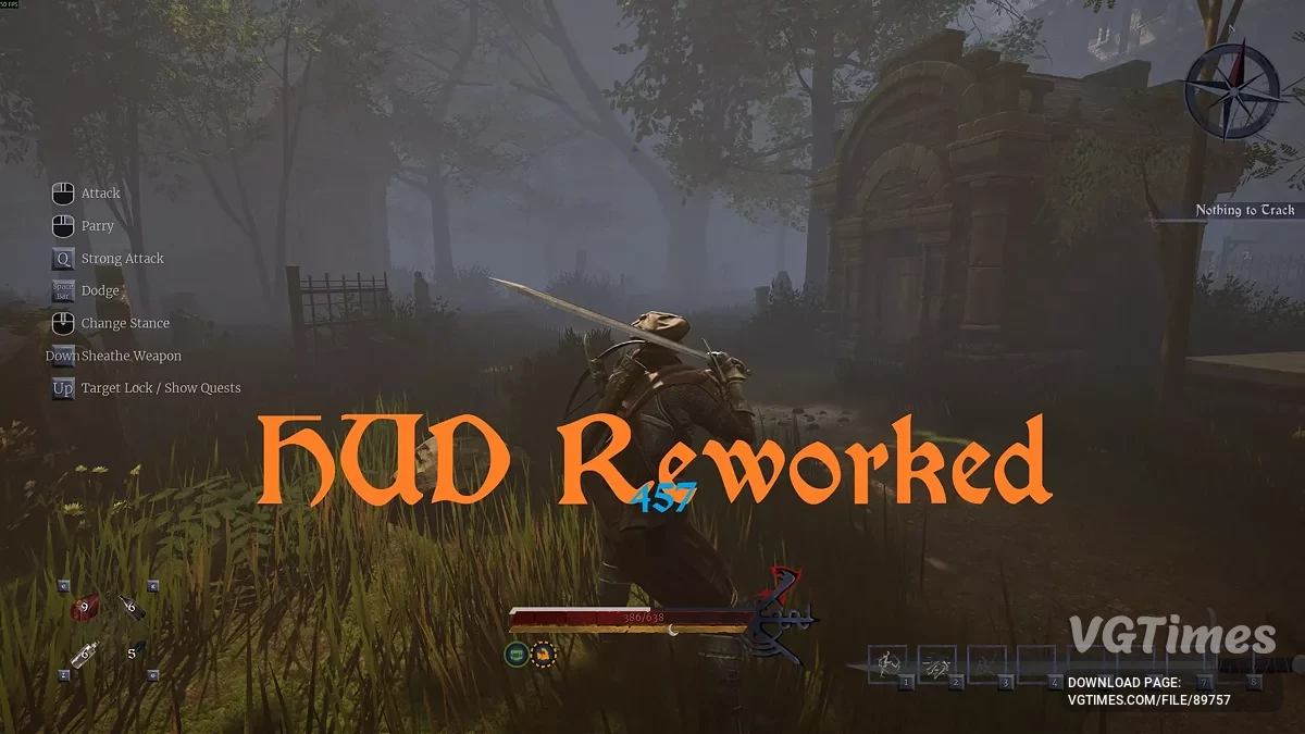 Of Ash and Steel — Переработанный интерфейс