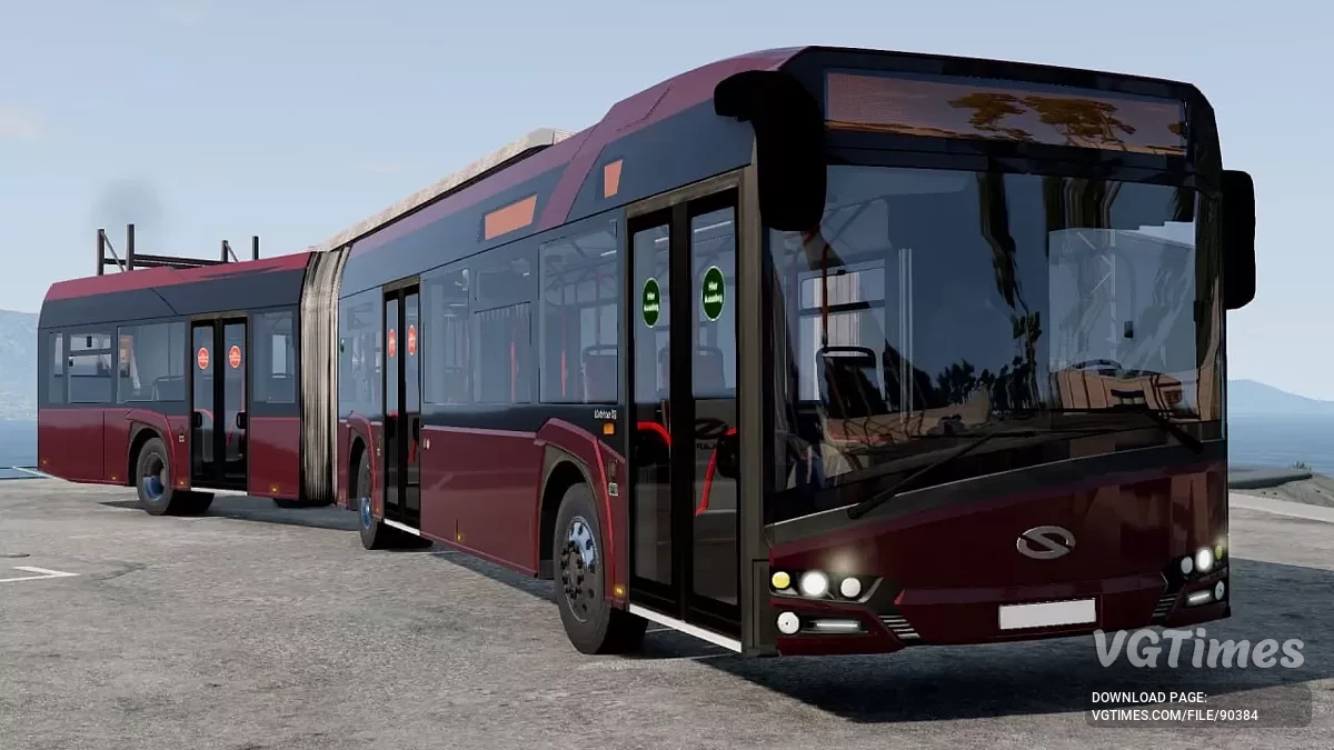 BeamNG.drive — Solaris Urbino IV (Yukke Shou + REVG and RVK) v1.0 (0.38.x)