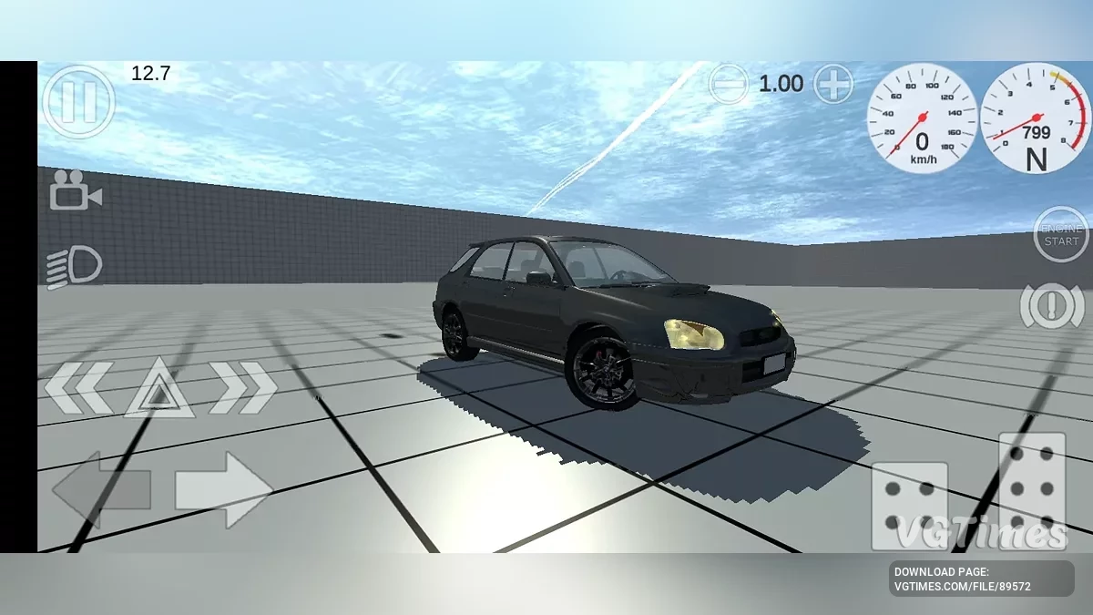 Not Simple Car Crash — Subaru WRX Wagon BMW Wheels