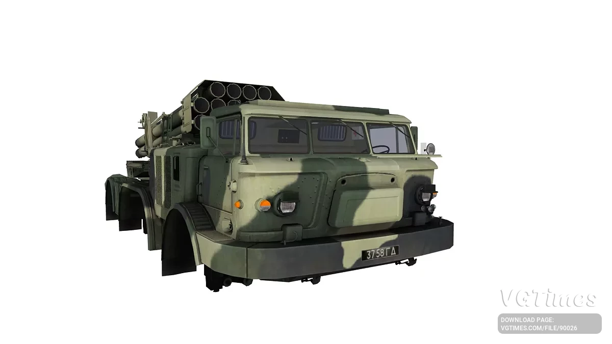 Simple Car Crash Physics Sim — ЗИЛ-135 БМ-27