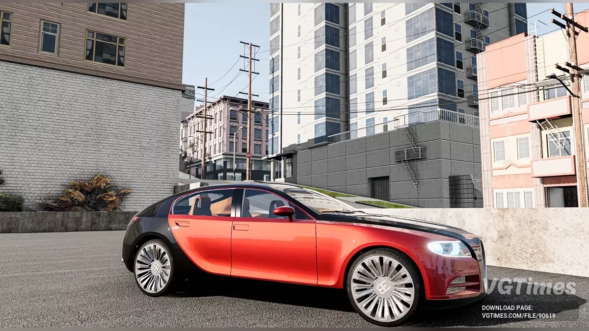 BeamNG.drive — Bugatti 16C Galibier v2.2 (0.38.x)