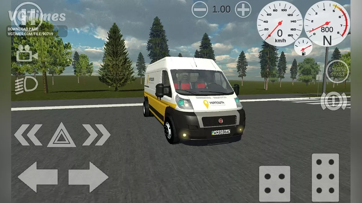 Not Simple Car Crash — Fiat Ducato 2012 УкрПошта