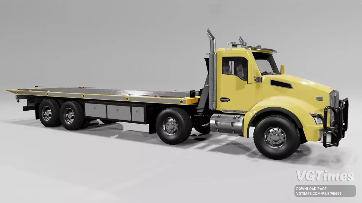 BeamNG.drive — Kenworth T880 Flatbed (0.38.x)