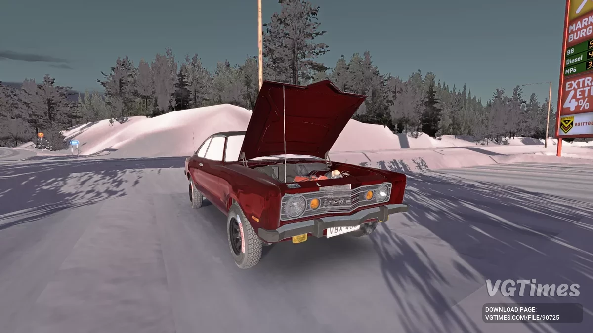 My Winter Car — Красный Коррис Риветт