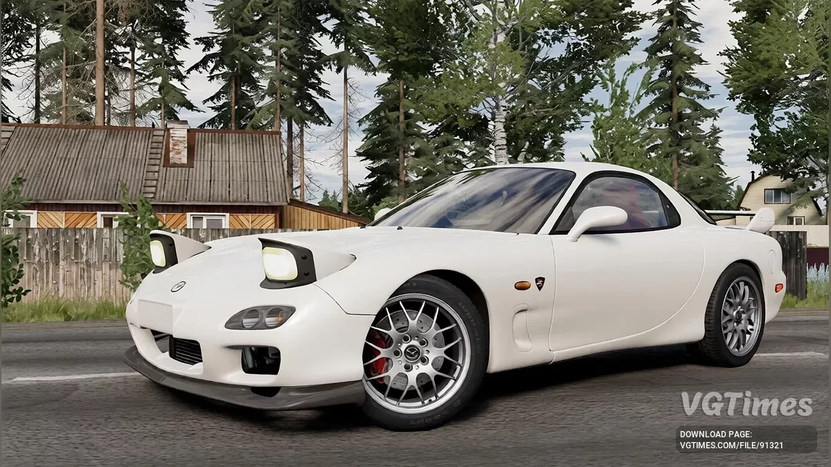 BeamNG.drive — Mazda RX-7 (FD3S) (0.38.x)