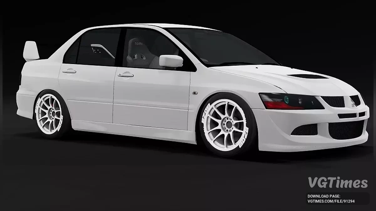 BeamNG.drive — Mitsubishi Lancer Evolution VIII (0.38.x)