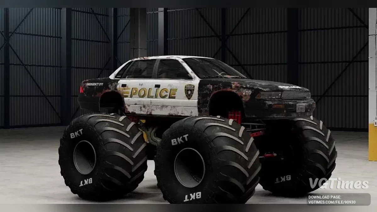 BeamNG.drive — Universal Monster Frame (0.38.x)