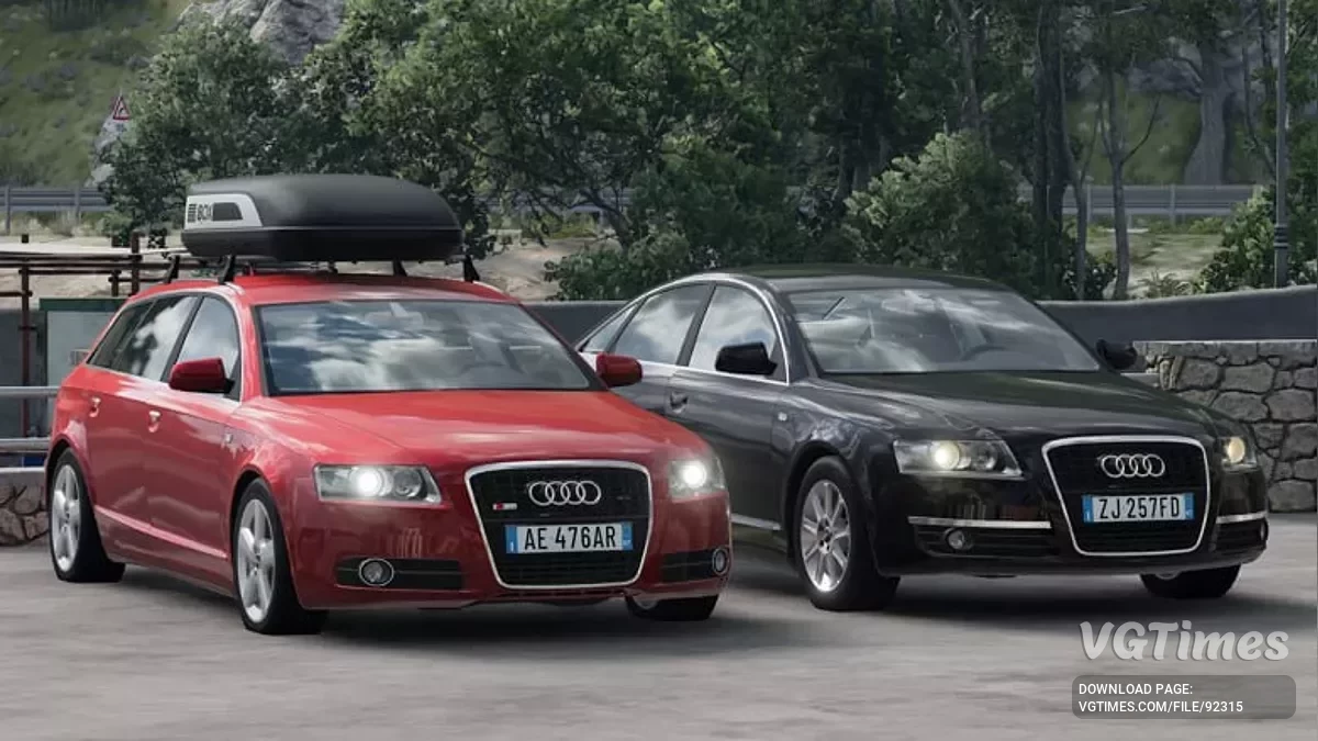 BeamNG.drive — 2004-2011 Audi A6 (C6) v0.2 (0.38.х)