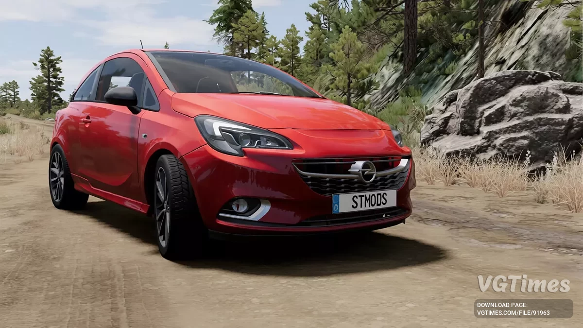 BeamNG.drive — 2016 Vauxhall Corsa fixed (0.38.x)