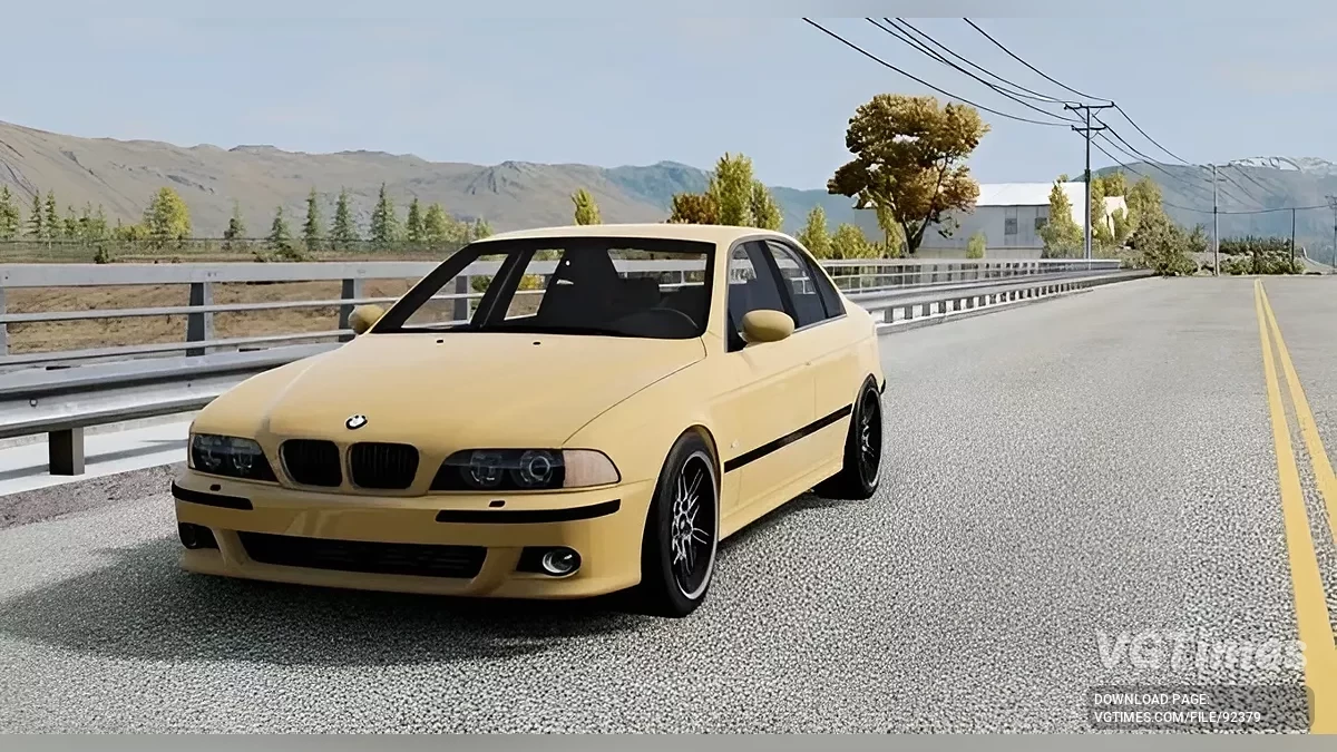 BeamNG.drive — BMW 5-Series E39 (0.38.x)