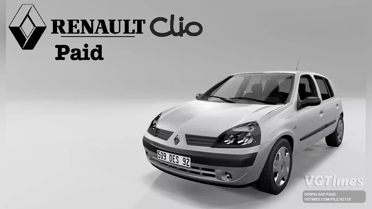 BeamNG.drive — Renault Clio 2 (2001-2005)