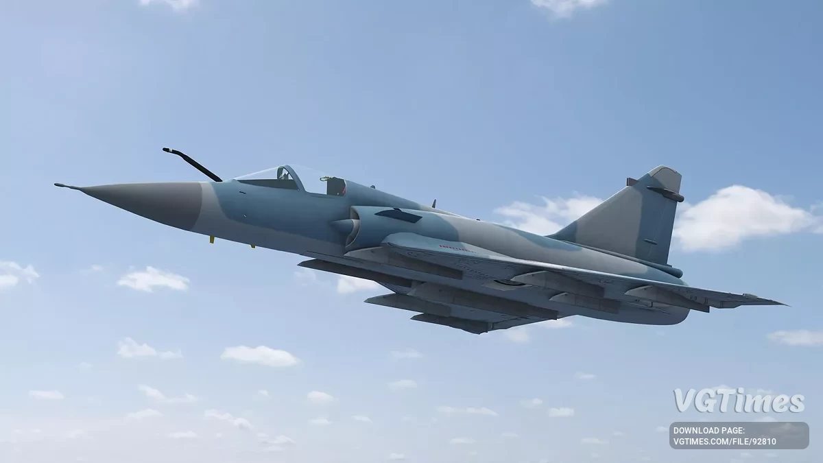 BeamNG.drive — Dassault Mirage 2000 v2.0 (0.38.x)