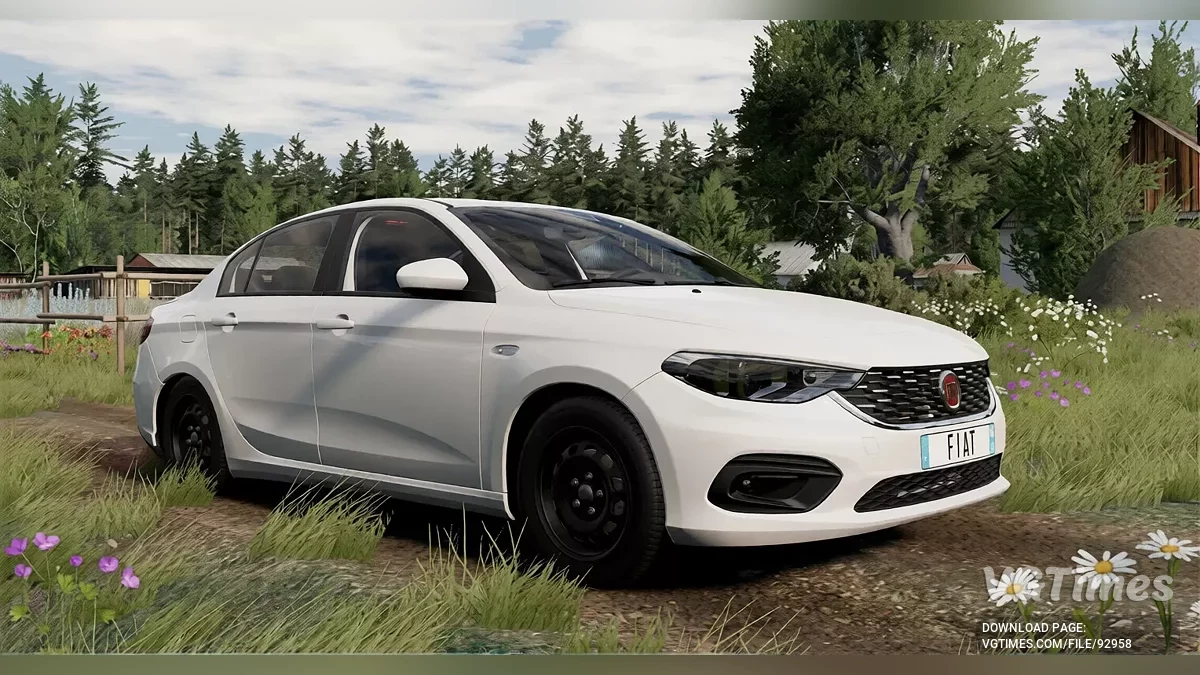 BeamNG.drive — Fiat Egea (2018) (0.38.x)