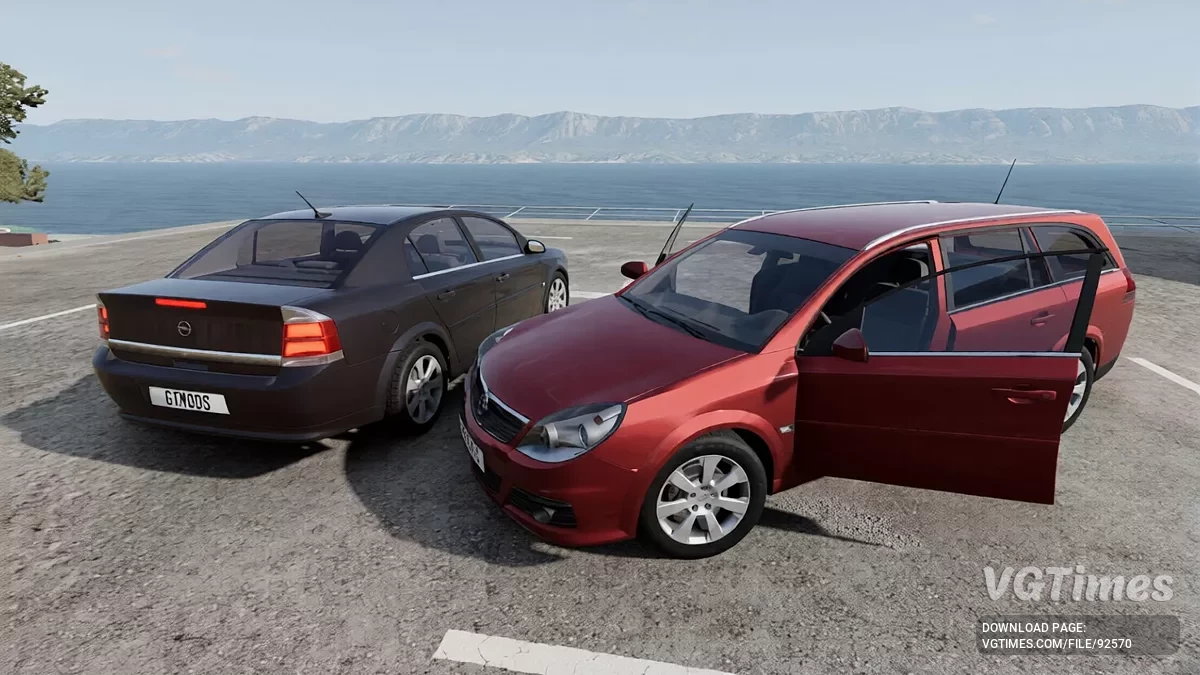 BeamNG.drive — Opel/Vauxhall Vectra C 2002-2008 v1.0 (0.38.x)