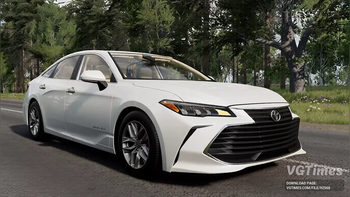 BeamNG.drive — Toyota Avalon (2022) v1.2 (0.38.x)
