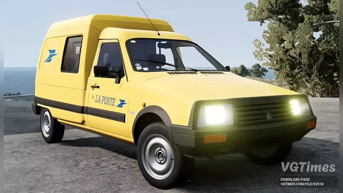 BeamNG.drive — Citroen Visa C15 v0.4.1 (0.38.x)