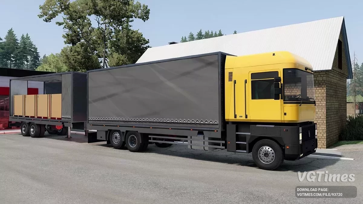 Euro-Style Tandem Trailer v1.1 (0.38.x)